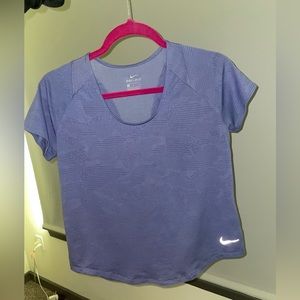 Nike purple dri fit t shirt size medium!